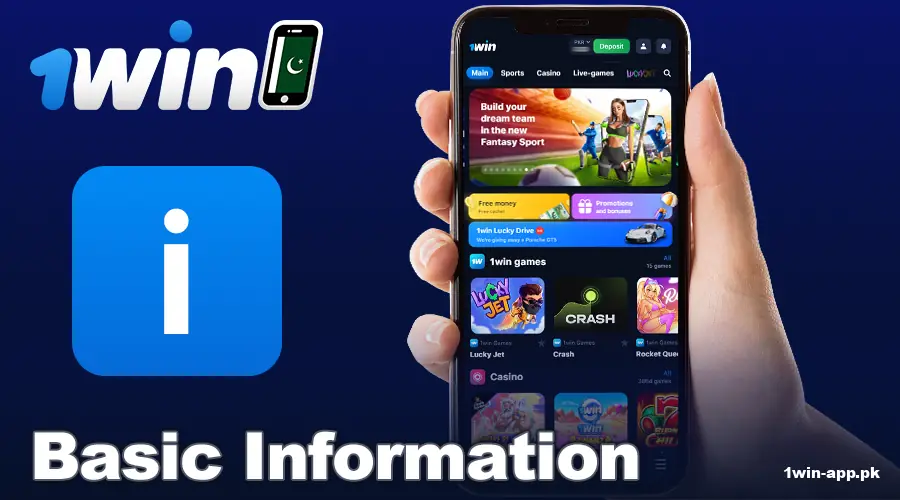 1win Pakistan app description