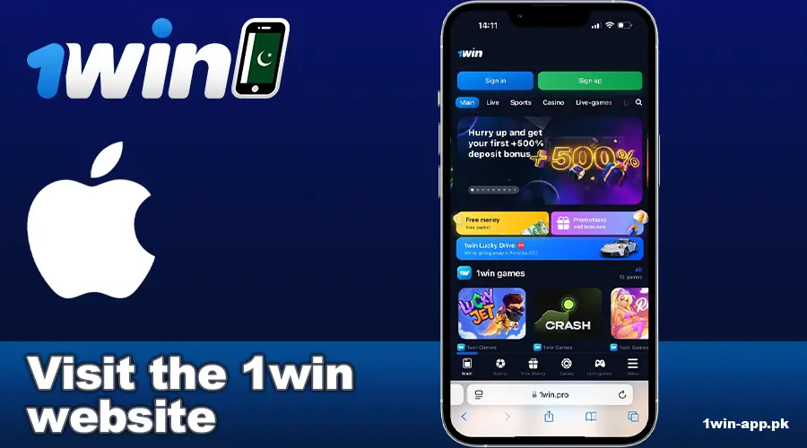Visit 1win PK website